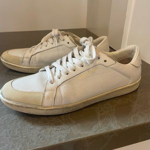 Saint Laurent Court Classic Low Top Sneakers 38